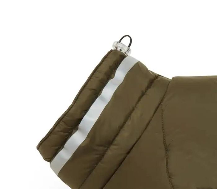 Тепла куртка для собак Wolters Cosy для Такс 38 см Оливковий