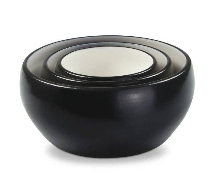 Керамічна миска для собак Wolters Diner Color S 0,25 л Білий/Чорний