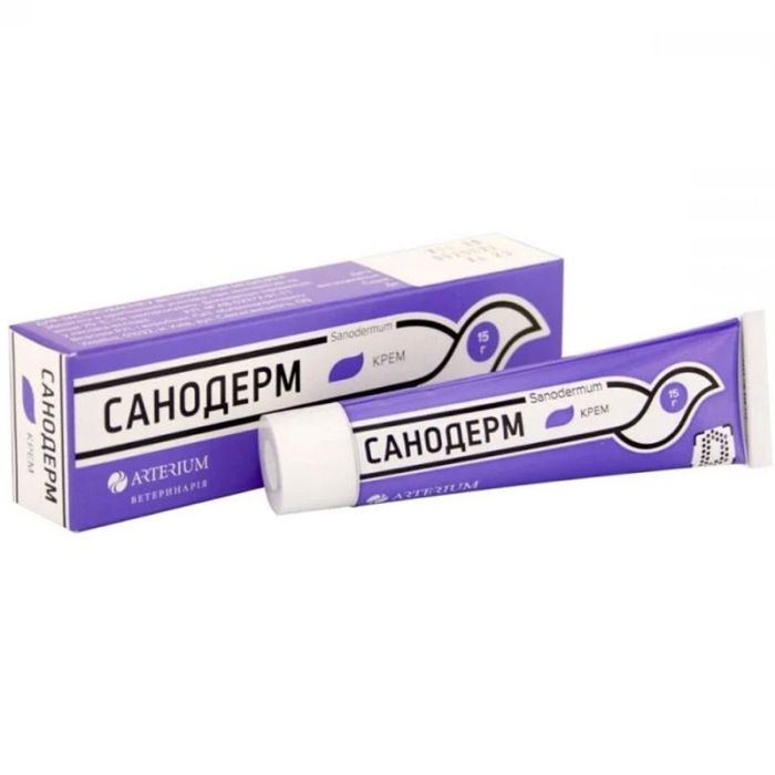 Санодерм крем 15гр. Артеріум