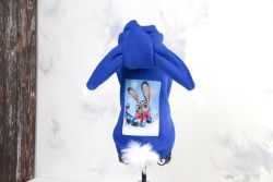 Пухнастик світшот трикотаж на флісі для собак хлопчиків XXS