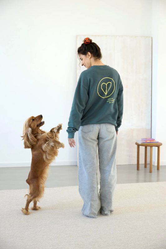 Світшот для власників собак Palopa Синій XL