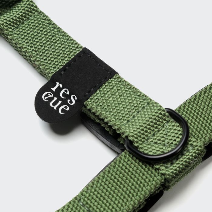 Повсякденна шлейка для собак Cloud7 Rescue Basic Harness Зелений M