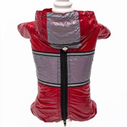 Монклер комбінезон для собак дівчаток велсофт без силікону L