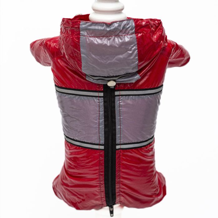 Монклер комбінезон для собак дівчаток велсофт без силікону L