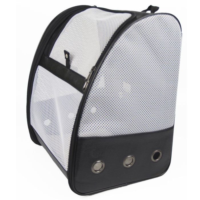 Рюкзак сітка тканина чорний 32х41х28 см 