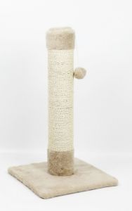 Когтеточка Дерево, сизаль бежевий