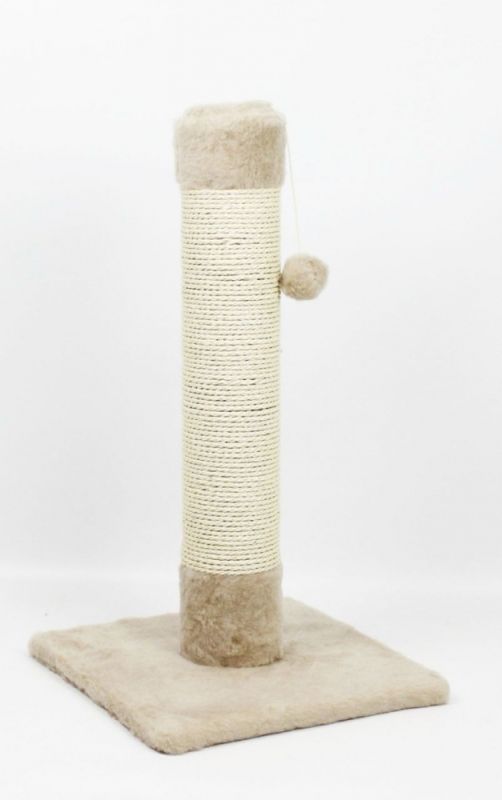 Когтеточка Дерево, сизаль бежевий