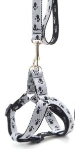 Комплект Franty Style Paw нейлон Чорно-сірий  20мм34-5241-62 см. 