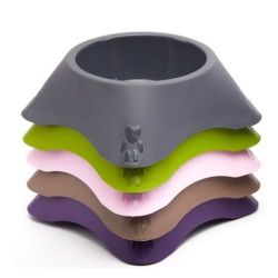 Миска для кішок XL Evohe 164 13 см 700 мл Фіолетовий