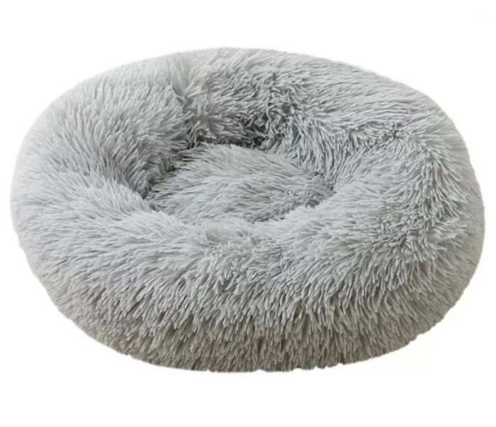 Лежанка для тварин Сіра 80х80х20 см