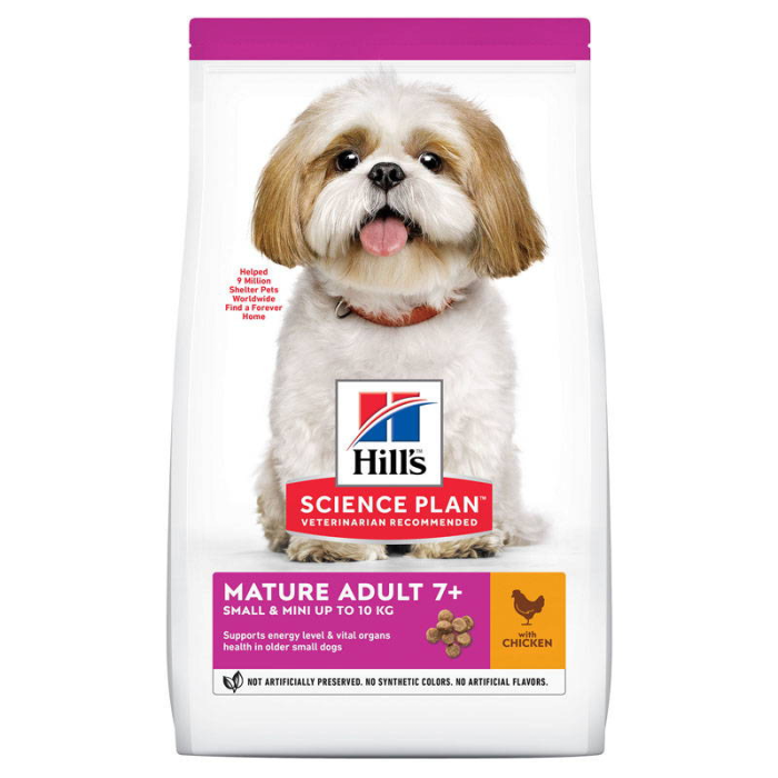 Hills SP Canine Mature Adult 7 + Small  Miniature з куркою та індичкою для собак дрібних порід старше 7 років 300г
