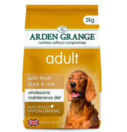 Сухий корм Arden Grange Duck  Rice Adult для собак, з качкою і рисом, 2 кг