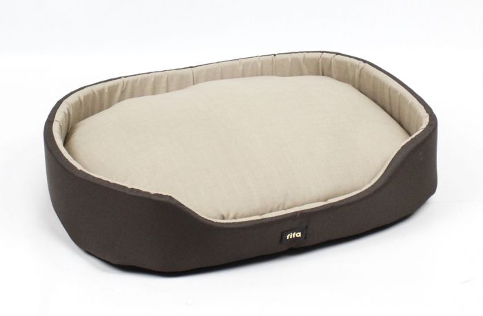 Лежак Мрія плащова тканина, бязь коричневий. 374910 см