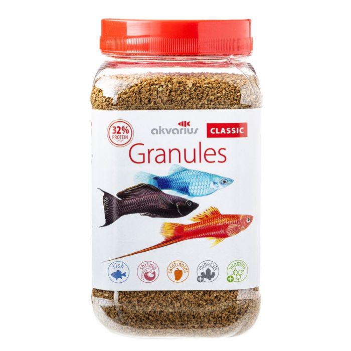 Корм Акваріус Classic Menu міні гранули для риб, 250 г 