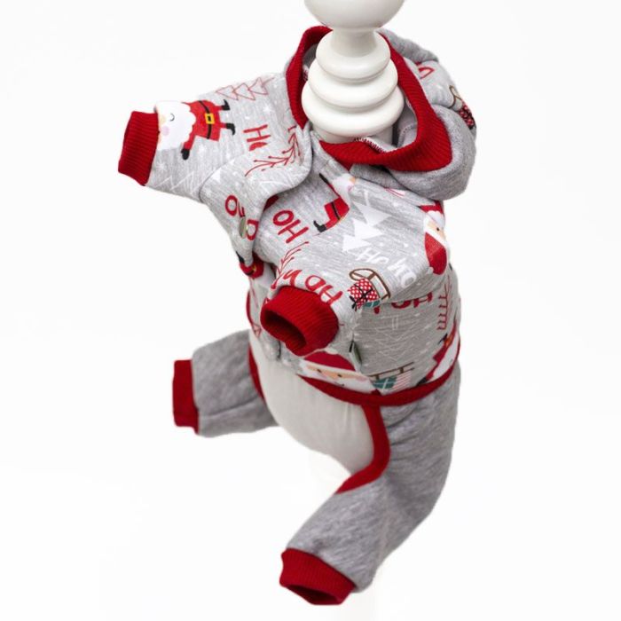 Клаус комбінезон для собак хлопчиків трикотаж на флісі XS