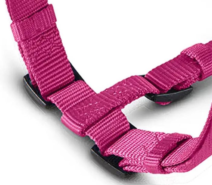 Анатомічна шлейка для собак Wolters Professional ХS 25-35 см / 10 мм Малиновий