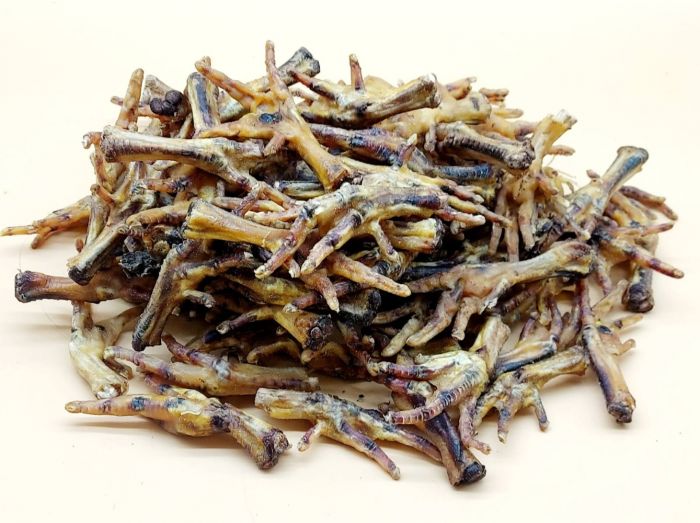 Лапки курячі вялені-ласощі для собак, Фауна 1 кг