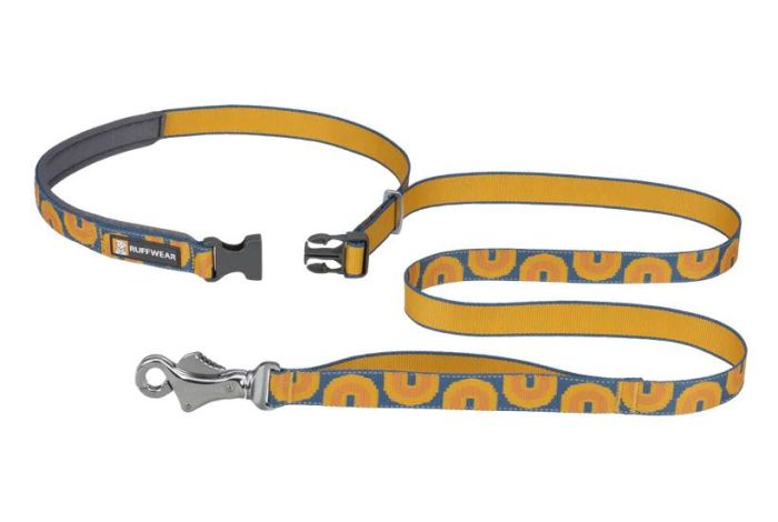 Рефлекторний повідець для собак Ruffwear Crag™ Оранжево-синій