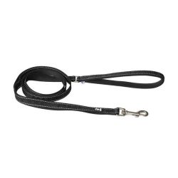 Рефлекторний повідець для собак Hurtta Casual ECO 120 см х 20 мм Чорний