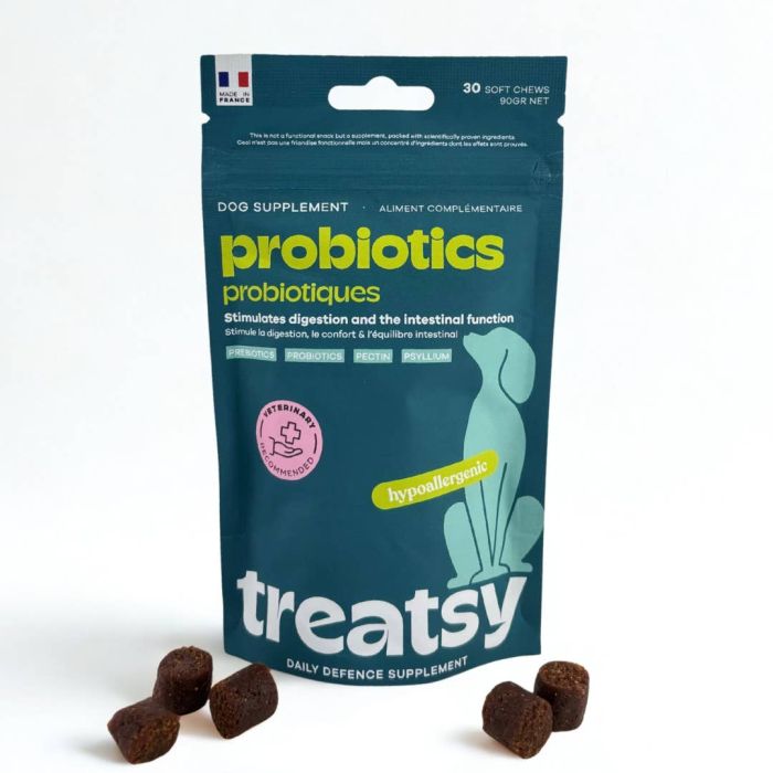 Щоденна добавка для собак Treatsy Daily Defence Probiotics Для здорового травлення та підтримки кишківника 30 шт.