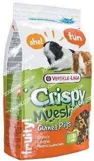 Корм для морських свинок з вітаміном Е Crispy 20кг. Versele-Laga Корм для морських свинок з вітаміном Е хрусткі 20кг. Верселе-Лага