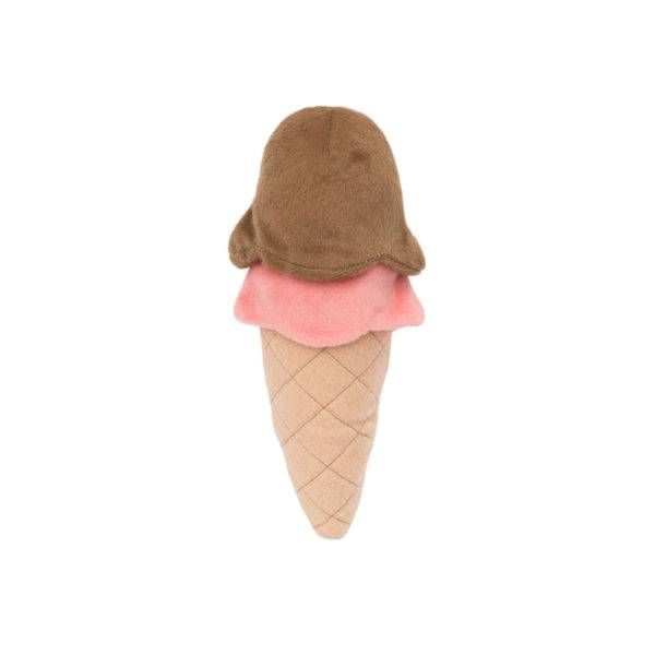 М'яка іграшка для собак морозиво ZippyPaws NomNomz Ice Cream з пищалкою