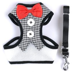 Шлея з повідцем фрак-сітка комплект для собак неопрен 26-62 см130 см L