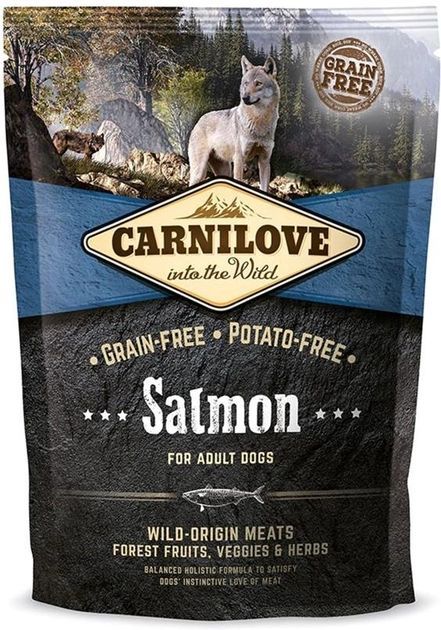 Carnilove Salmon Adult Сухий корм для собак із лососем 1.5 кг 