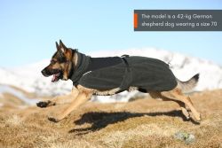 Вовняна куртка для собак Wool dog jacket Non-stop dogwear Бежевий 70
