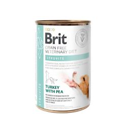 Вологий корм для собак з індичкою та горохом для лікування сечокамяної хвороби 400 г 