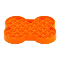 Миска слоуфідер для маленьких собак LickiMat Small Slodog Orange