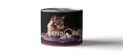 Landor консерва для літніх кішок телятина з оселедцем 200 г 539046 