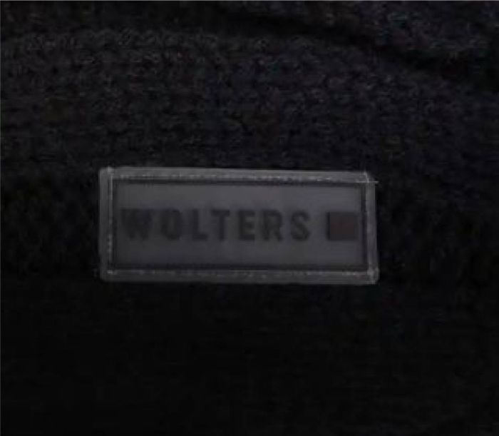 В'язаний светр для собаки Wolters Cable Knit з візерунком коси 25 см Чорний