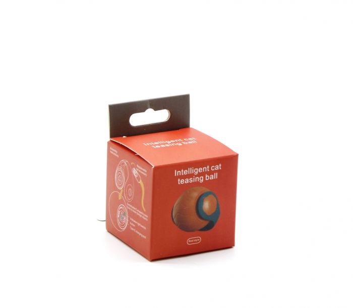 Мяч із хвостиком, інтерактивний, 5 см. Синій.