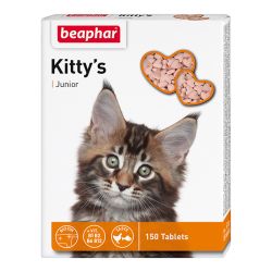 Kittys Junior-ласощі з вітамінами для кошенят 150 таблеток