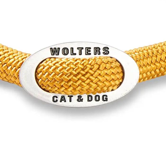 Нашийник канат для собак Wolters K2-Rope Programme 30 см / 9 мм Жовтий