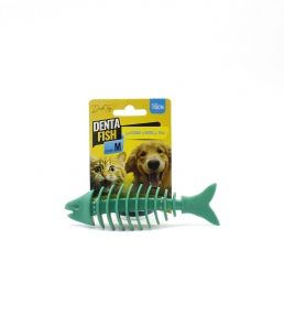 Рибка Denta Fish M 16 см. Зелена