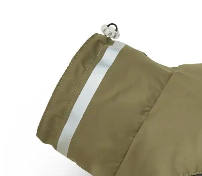 Попона дощовик для мопсів та бульдогів Wolters Modern Classic Оливковий 44 см