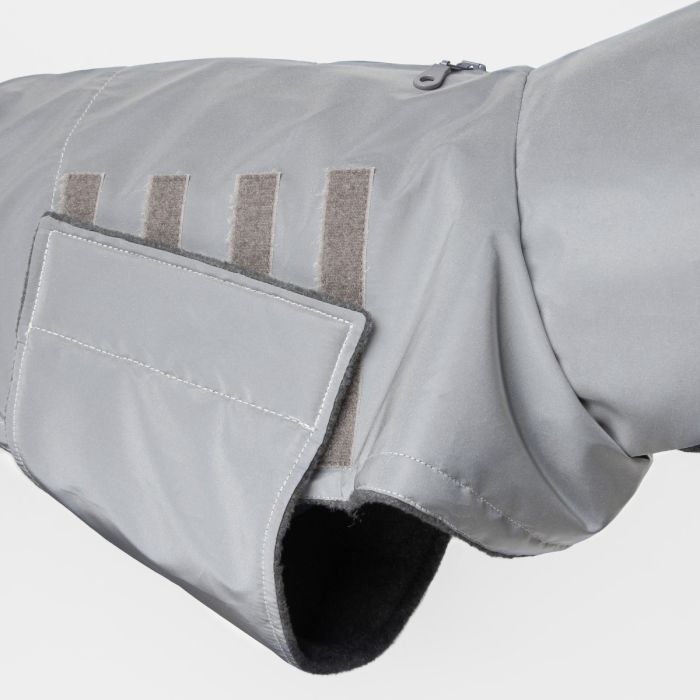 Рефлективна утеплена куртка для собак Cloud7 Brooklyn Сірий 1