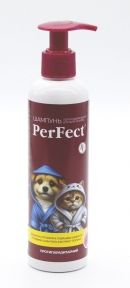 Шампунь ТМ PerFect протипаразитарний для котів та собак 250 мл. 