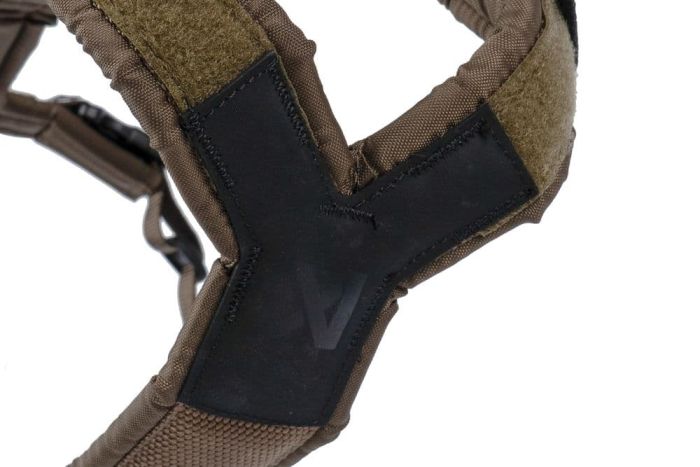 Подовжена шлейка для собак Line harness long WD Non-stop dogwear Оливковий 6