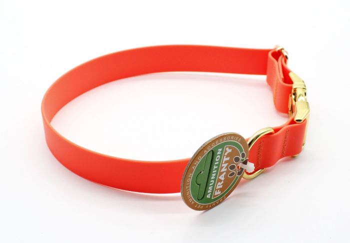 Нашийник Franty Сяйво біотан 25 мм  30-51 см. Бордовий