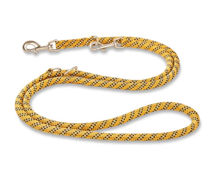 Повідець-канат для собак Wolters Everest-Rope Programme Leash extra long 3 м/9 мм Жовтий з чорним