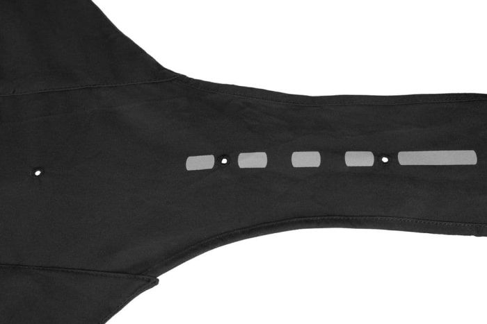 Дощовик для собак Fjord raincoat Non-stop dogwear Чорний 30