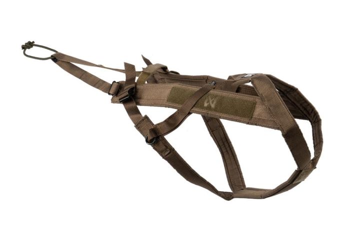 Шлейка для собак Freemotion harness WD Non-stop dogwear Оливковий 8