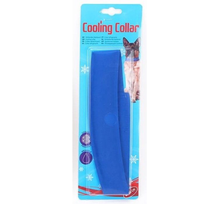 Нашийник охолоджуючий для собак Синій L 60  5 см 