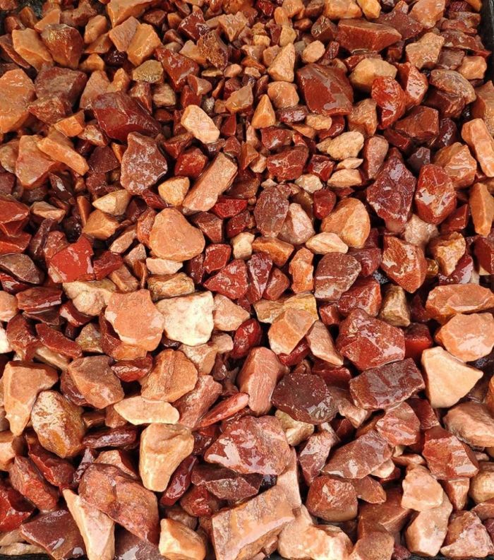 Грунт акваріумний крихта кварцитна червона 5-10 мм, 10 кг 