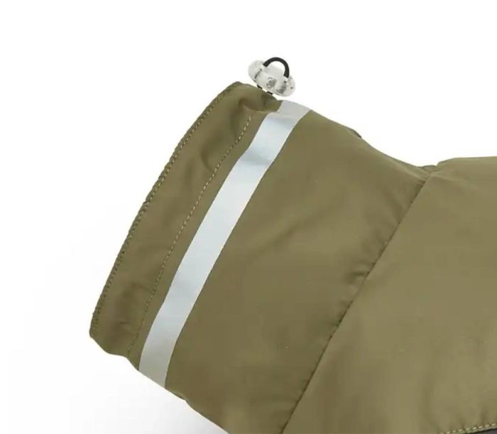 Попона дощовик для собак Wolters Modern Classic для Такс 38 см Оливковий