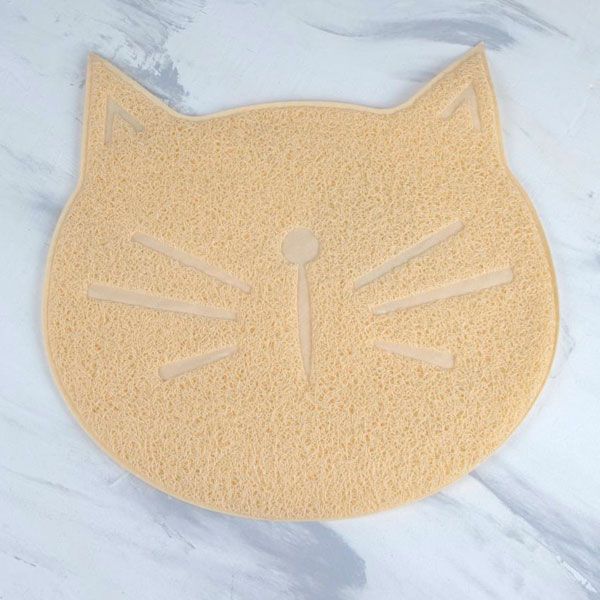 Килимок Мордочка 3838см Бежевий