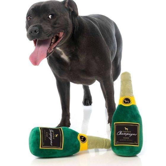 М'яка іграшка для собак FuzzYard Шампанське Champagne